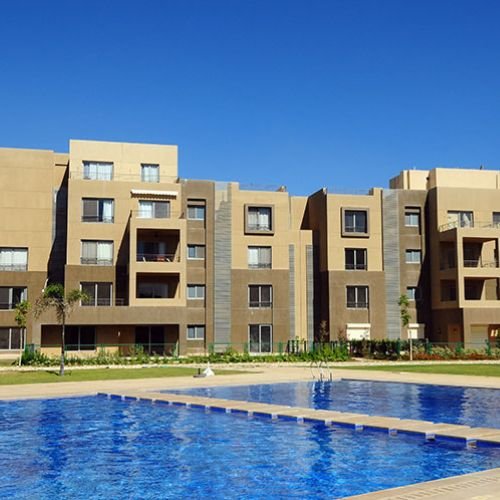 كمبوند بالم كورتس اكتوبر معمار المرشدي Palm Courts كمبوند ويست كورتس اكتوبر معمار المرشدي West courts